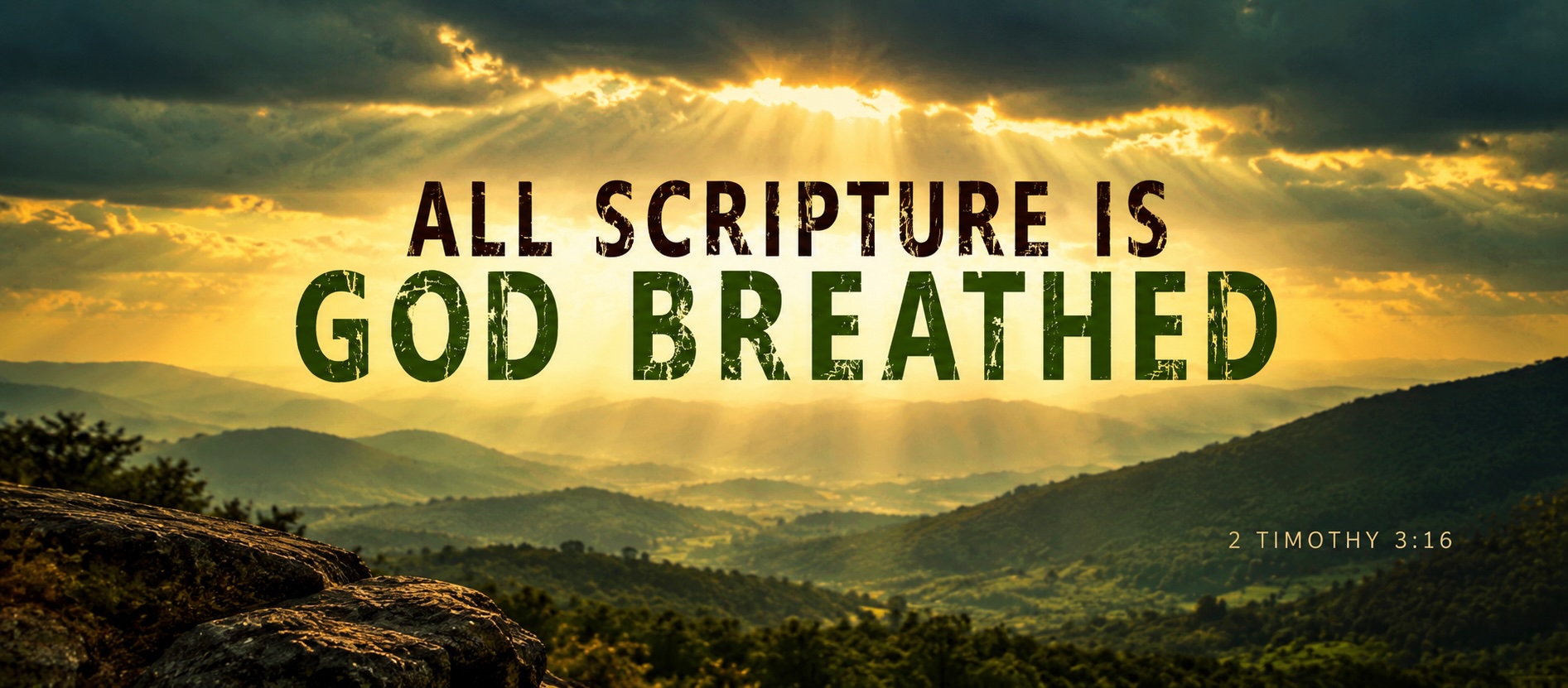 Is the Bible a made up book? All Scripture is God Breathed