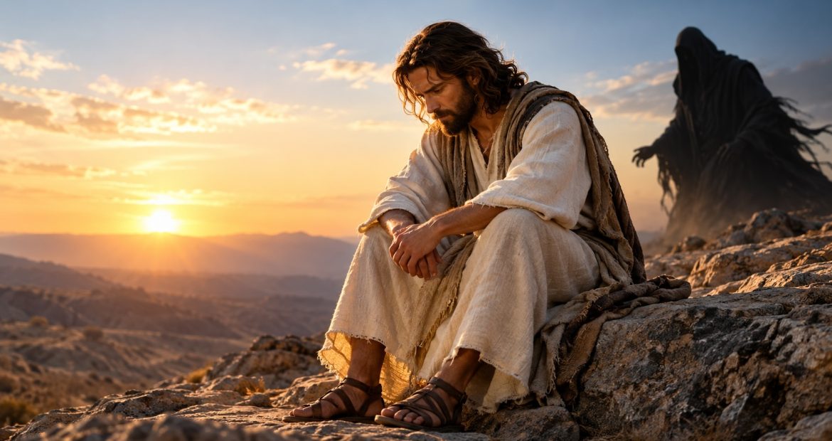 Jesus was without sin and resisted temptation from Satan in the wilderness