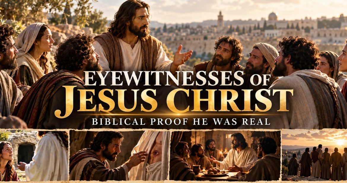 Eyewitnesses of Jesus Christ - Biblical Proof Jesus Was Real Including Testimonies